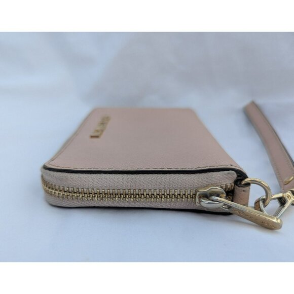 Michael Kors Saffiano Leather Large Smartphone Wristlet Wallet - Picture 6 of 12